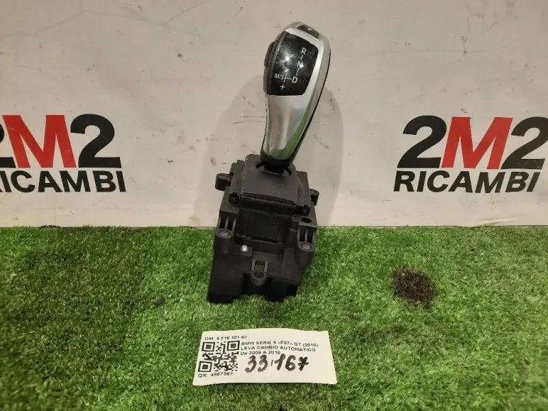 LEVA Cambio Automatico 9 218 101-02 Bmw Serie 5 F07 GT 2010