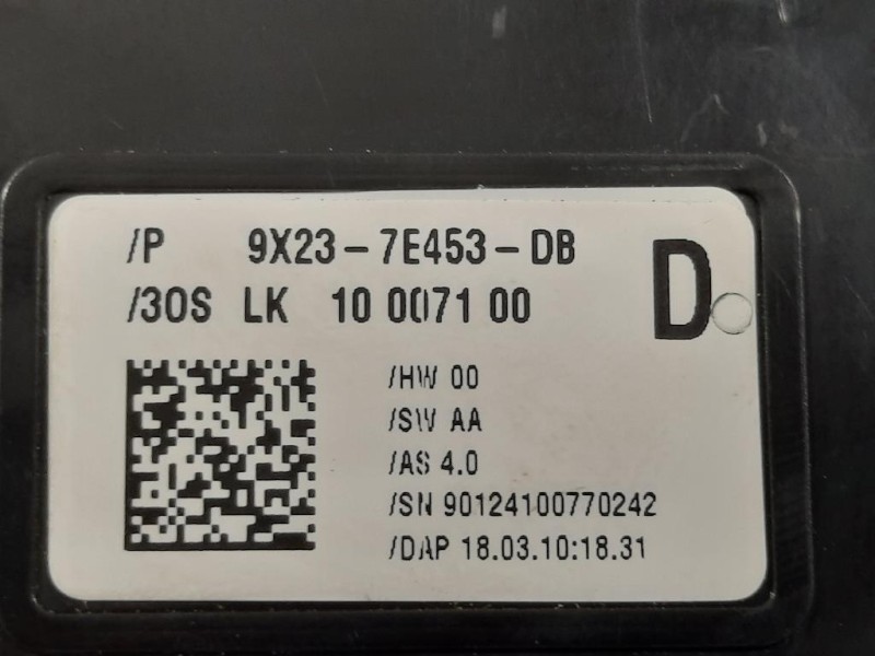 LEVA Cambio Automatico 9X23-7E453-DB Jaguar XF I 2008