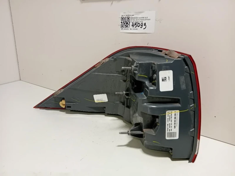 Fanale POST DX A 166 906 58 02 Mercedes Classe GLE W166 2015