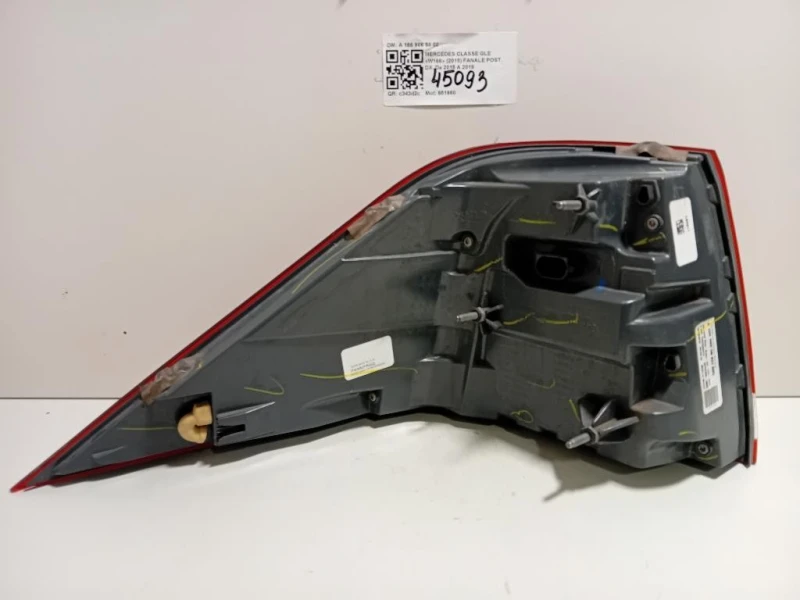 Fanale POST DX A 166 906 58 02 Mercedes Classe GLE W166 2015