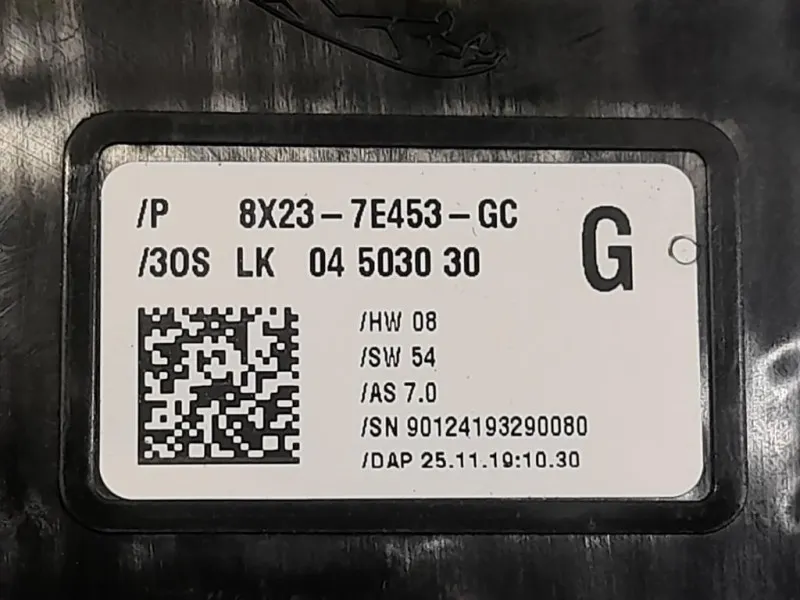 LEVA Cambio Automatico 8X23-7E453-GC Jaguar XF I 2008