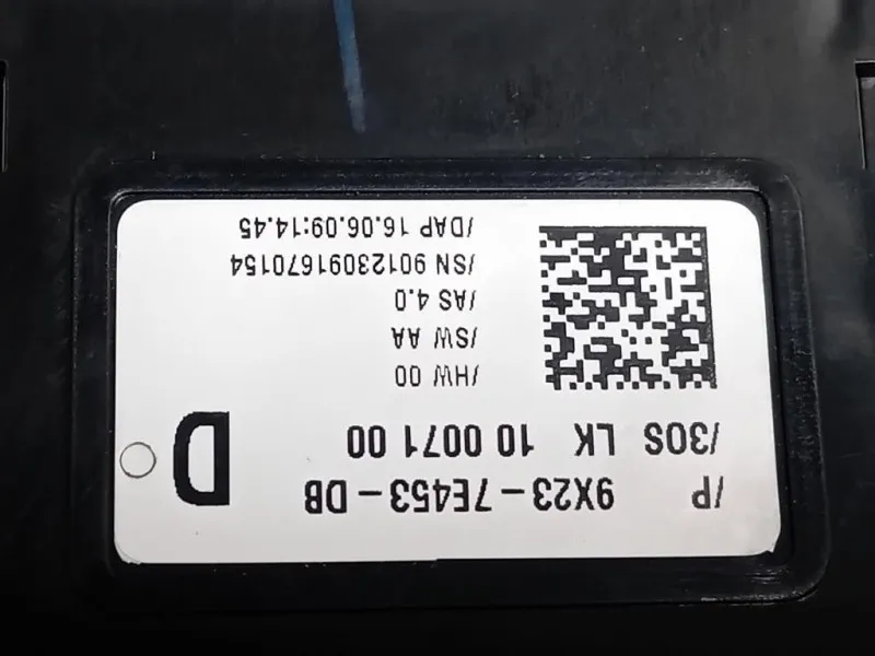 LEVA Cambio Automatico 9X23-7E453-DB Jaguar XF I 2008