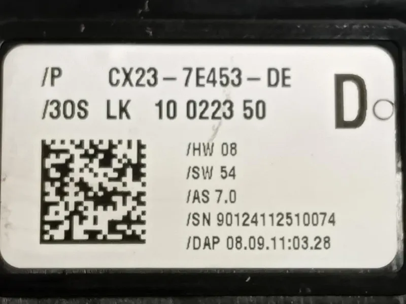 LEVA Cambio Automatico CX23-7E453-DE Jaguar XF I 2011