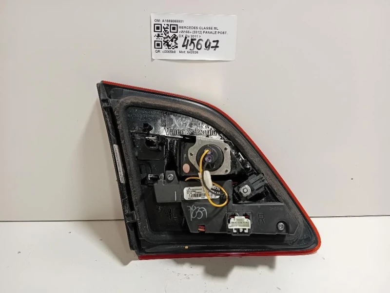 Fanale POST DX A1669068801 Mercedes Classe ML W166 2012