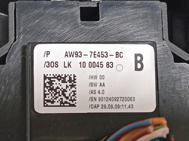 LEVA Cambio Automatico AW93-7E453-BC Jaguar XJ6 III 2003