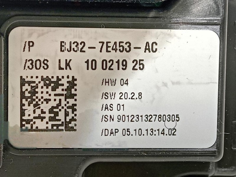 LEVA Cambio Automatico BJ32-7E453-AC Land Rover Range Rover Evoque I 2011