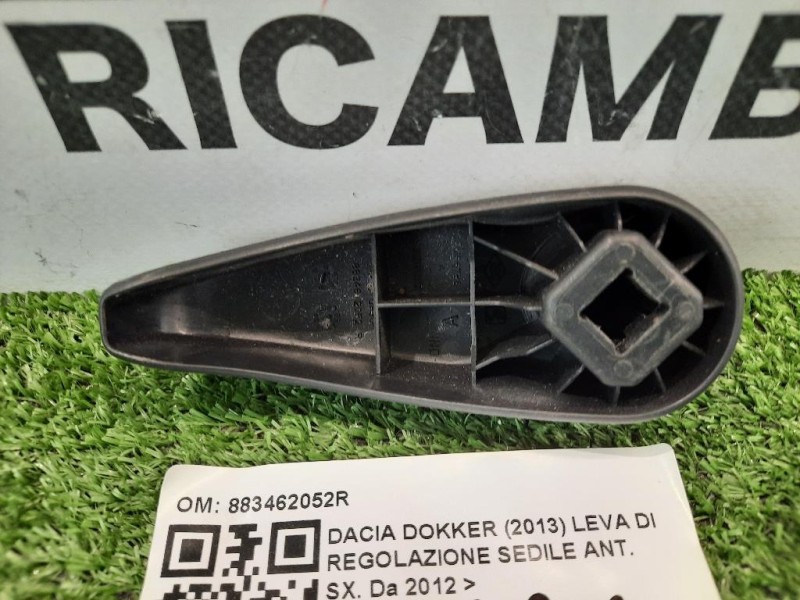 LEVA DI Regolazione Sedile ANT SX 883462052R Dacia Dokker 2013