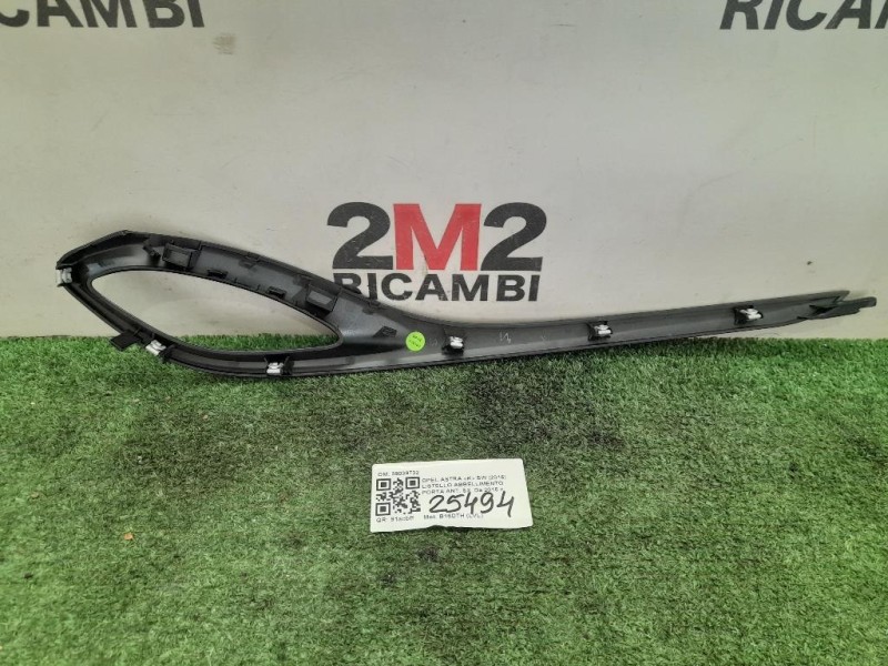 Listello Abbellimento Porta ANT SX 39039732 Opel Astra K SW 2016