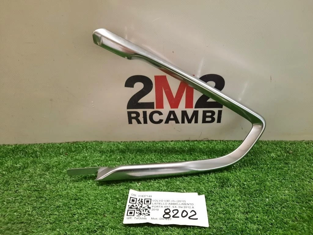 Listello Abbellimento Porta ANT SX 31837149 Volvo V40 II 2012