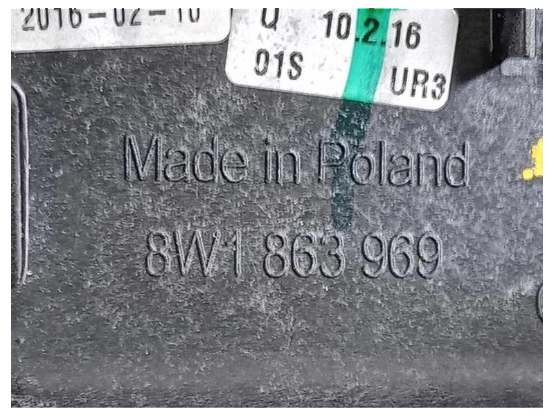 Listello Console Centrale 8W1863969 8W1863969 Audi A4 8W5 Avant 2015