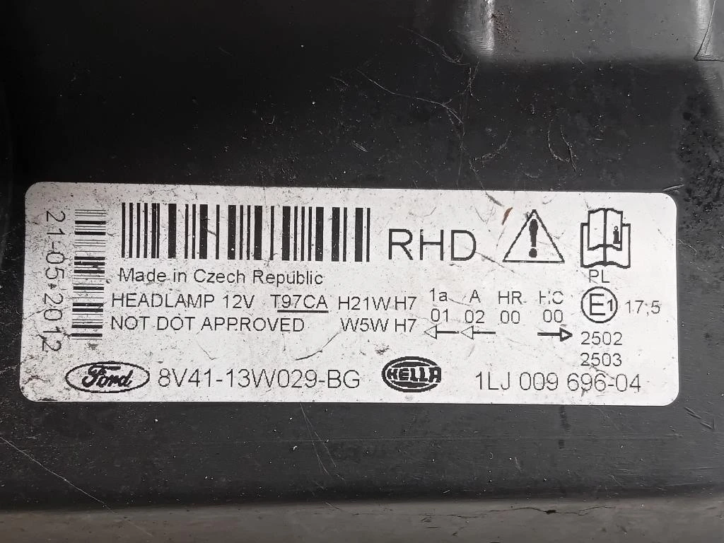 Proiettore ANT DX 8V41-13W029-BG Ford KUGA I 2008