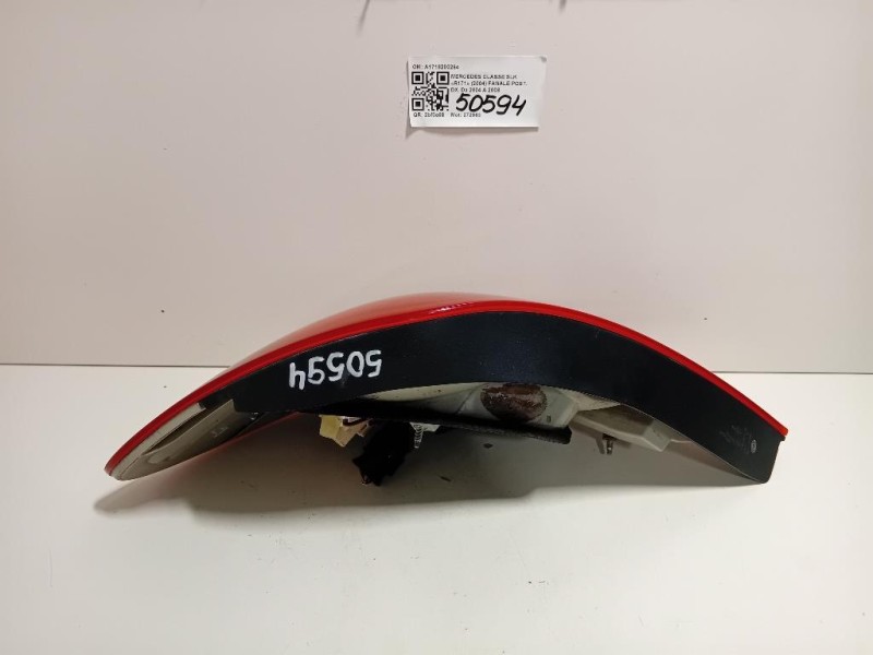 Fanale POST DX A1718200264 Mercedes Classe SLK R171 2004