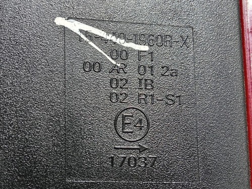 Fanale POST DX A1718200264 Mercedes Classe SLK R171 2004