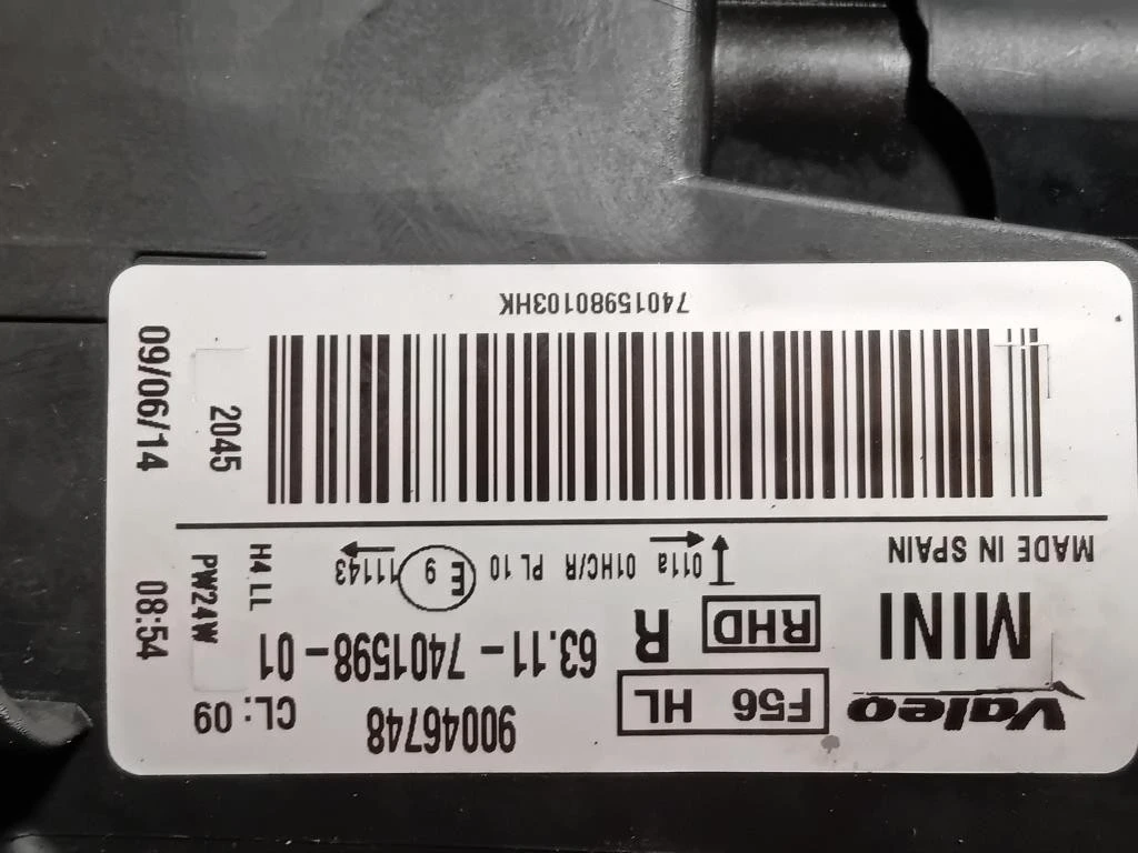 Proiettore ANT DX 90046748 Mini MINI ONE F55 2014