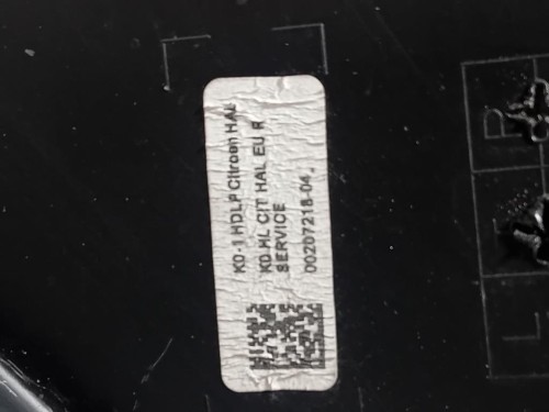 Proiettore ANT DX 9808567680 Opel Vivaro C 2019