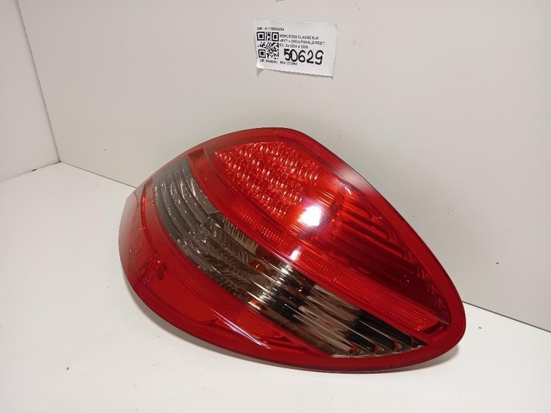 Fanale POST DX A1718200264 Mercedes Classe SLK R171 2004