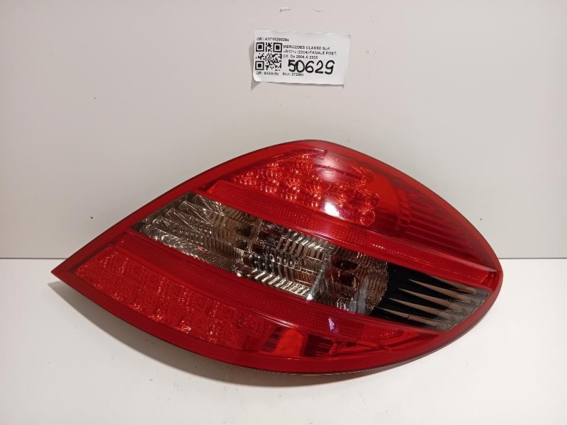 Fanale POST DX A1718200264 Mercedes Classe SLK R171 2004