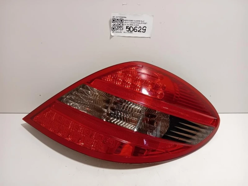 Fanale POST DX A1718200264 Mercedes Classe SLK R171 2004