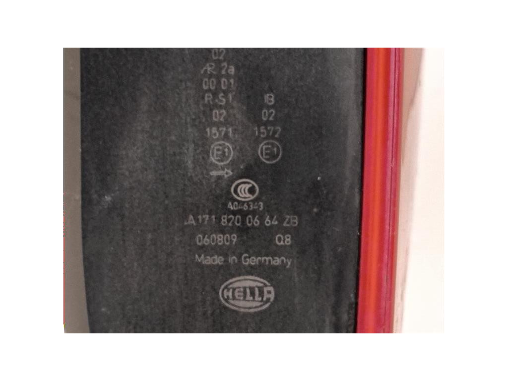 Fanale POST DX 158366 Mercedes Classe SLK R171 2004