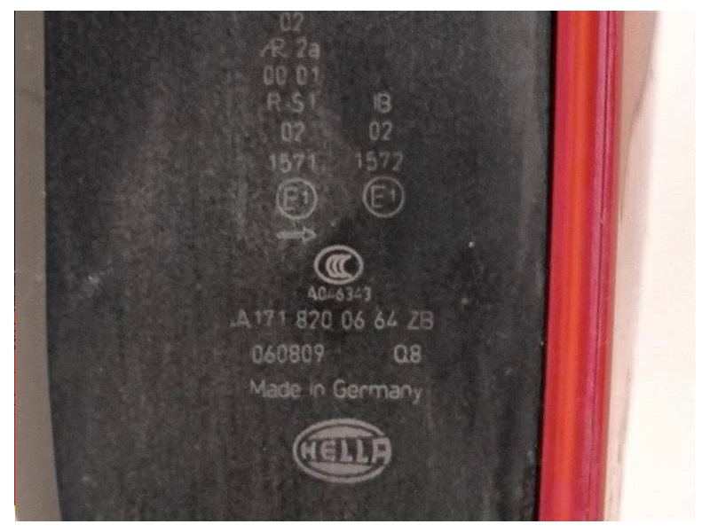 Fanale POST DX 158366 Mercedes Classe SLK R171 2004