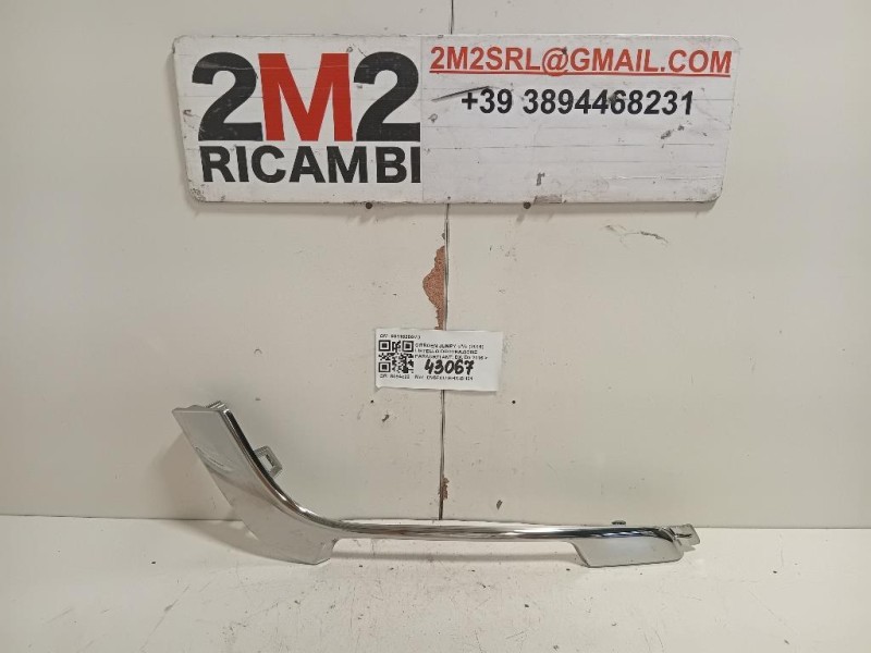 Listello Decorazione Paraurti ANT DX 98118266VD Citroen Jumpy IV 2016