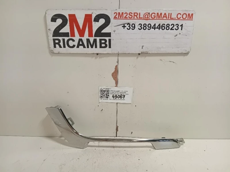 Listello Decorazione Paraurti ANT DX 98118266VD Citroen Jumpy IV 2016