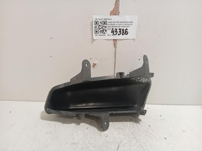 Listello Decorazione Paraurti ANT DX BJ32-15B216-A Land Rover Range Rover Evoque I 2011