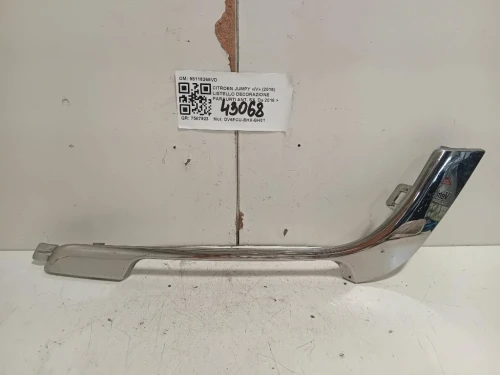 Listello Decorazione Paraurti ANT SX 98118266VD Citroen Jumpy IV 2016