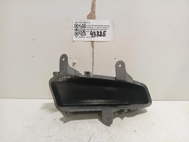 Listello Decorazione Paraurti ANT SX BJ32-15B217-A Land Rover Range Rover Evoque I 2011