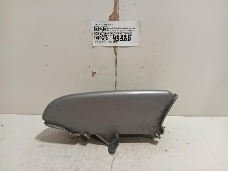 Listello Decorazione Paraurti ANT SX BJ32-15B217-A Land Rover Range Rover Evoque I 2011