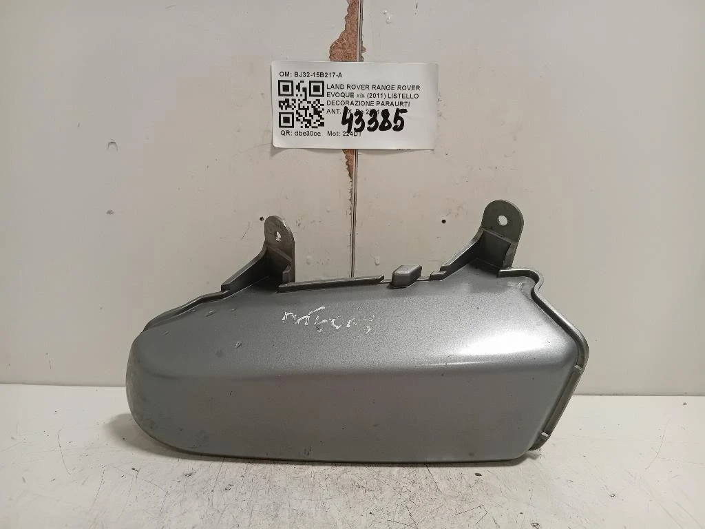 Listello Decorazione Paraurti ANT SX BJ32-15B217-A Land Rover Range Rover Evoque I 2011