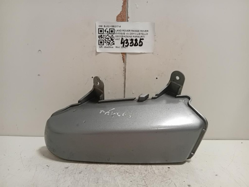 Listello Decorazione Paraurti ANT SX BJ32-15B217-A Land Rover Range Rover Evoque I 2011