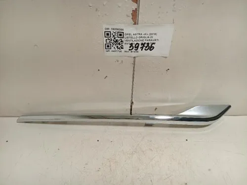 Listello Griglia DI Ventilazione Paraurti ANT SX 39206366 Opel Astra K 2016