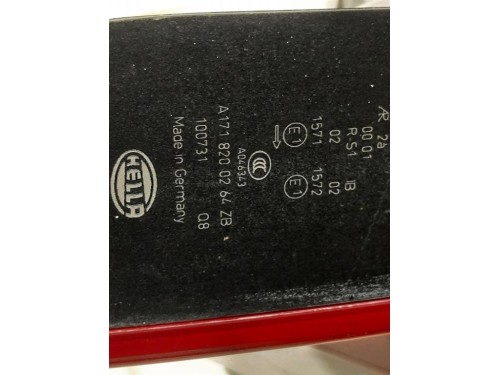 Fanale POST DX A1718200664 Mercedes Classe SLK R171 2008