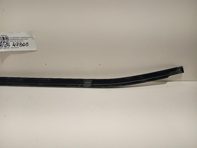 Listello Modanatura Raschiavetro Porta POST DX 839476C Volkswagen T-cross 2019
