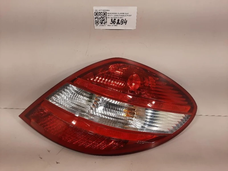 Fanale POST DX A1718200664 Mercedes Classe SLK R171 2008