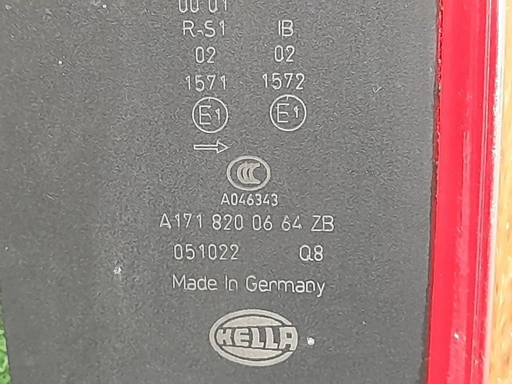 Fanale POST DX A1718200664 Mercedes Classe SLK R171 2008