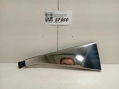 Listello Modanatura Tetto SX 9814047377 Peugeot 3008 II 2016