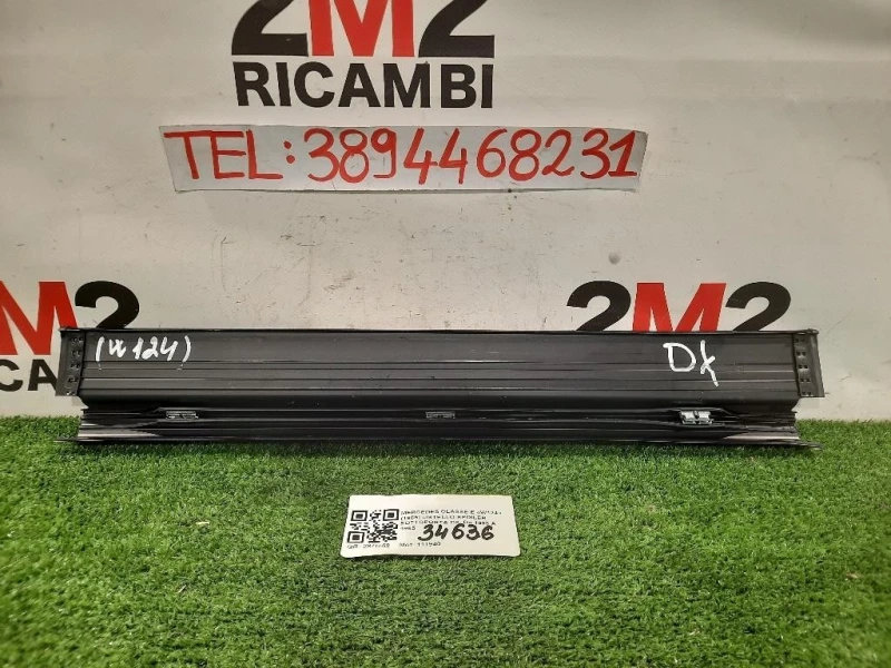 Listello Spoiler Sottoporta DX Mercedes Classe E W124 1985