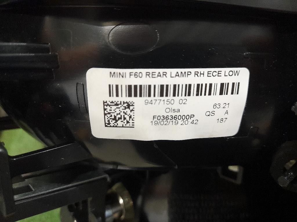 Fanale POST DX 63219477150 Mini Countryman ONE F60 2017