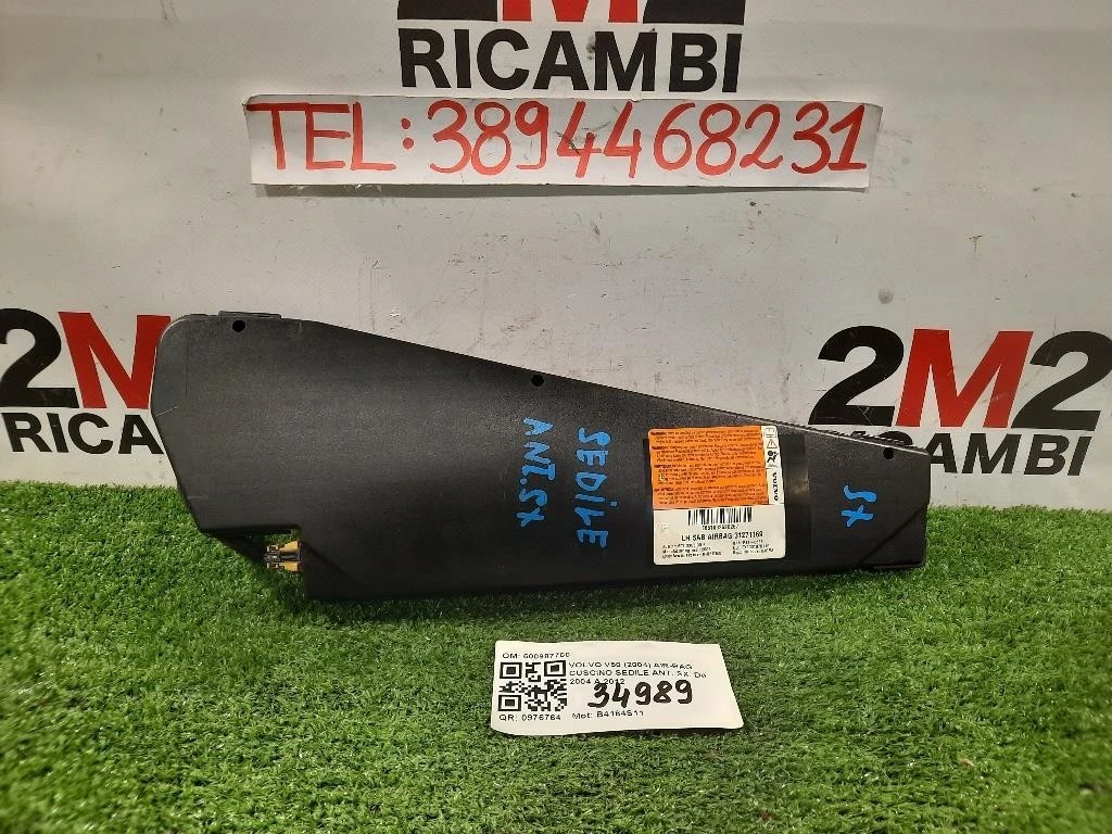 Air-bag Cuscino Sedile ANT SX 600987700 Volvo V50 2004