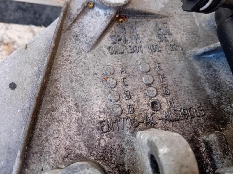 Cambio 0AJ301103 6 MARCE MANUALE Volkswagen GOLF VII 2017