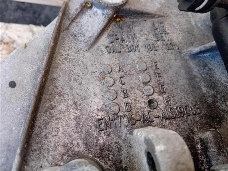 Cambio 0AJ301103 6 MARCE MANUALE Volkswagen GOLF VII 2017