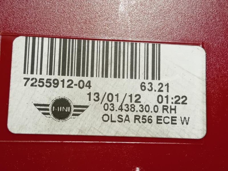 Fanale POST DX 7255912-04 Mini Countryman ONE R60 2010