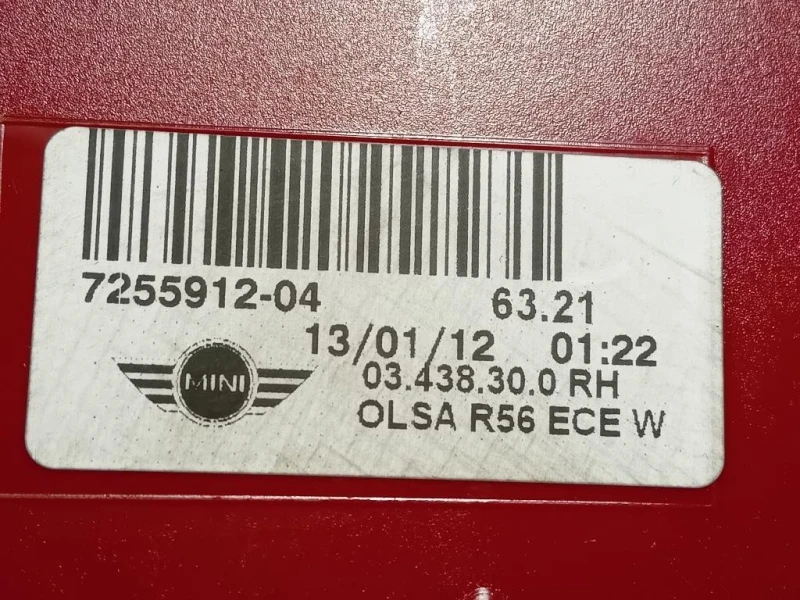 Fanale POST DX 7255912-04 Mini Countryman ONE R60 2010