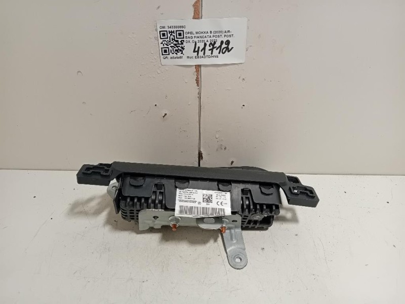 Air-bag Fiancata POST POST DX 34330085C Opel Mokka B 2020