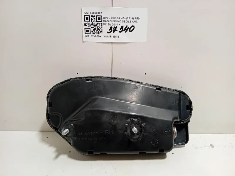 Air-bag Cuscino Sedile ANT DX 96853002 Opel Corsa E 2014