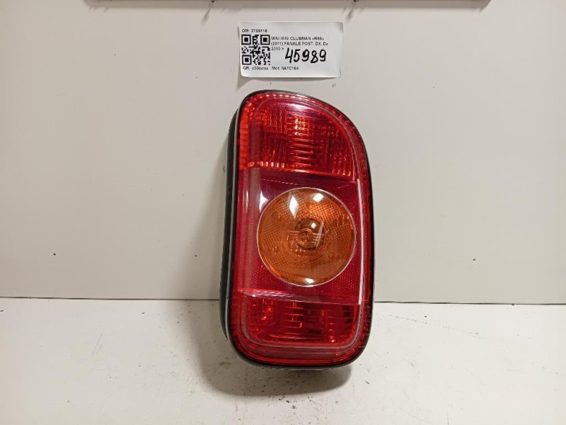 Fanale POST DX 2755116 Mini MINI Clubman R55 2011