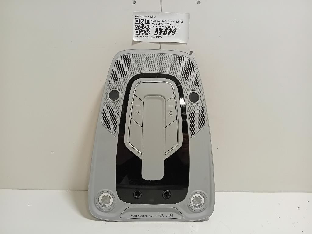 LUCE DI Cortesia Abitacolo 8W0947135D Audi A4 8W5 Avant 2015