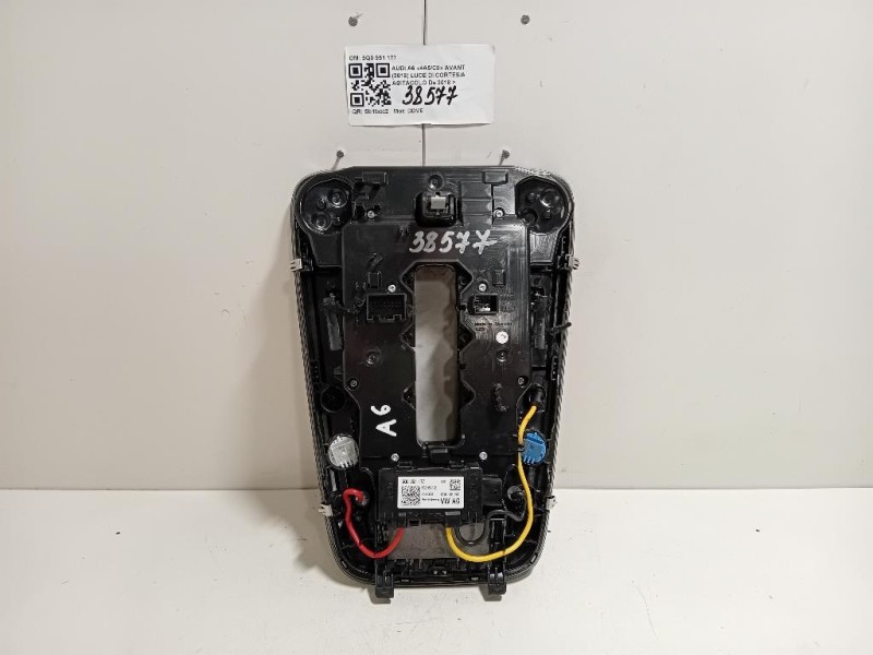 LUCE DI Cortesia Abitacolo 5Q0951177 PLAFONIERA Audi A6 4a5c8 Avant 2018